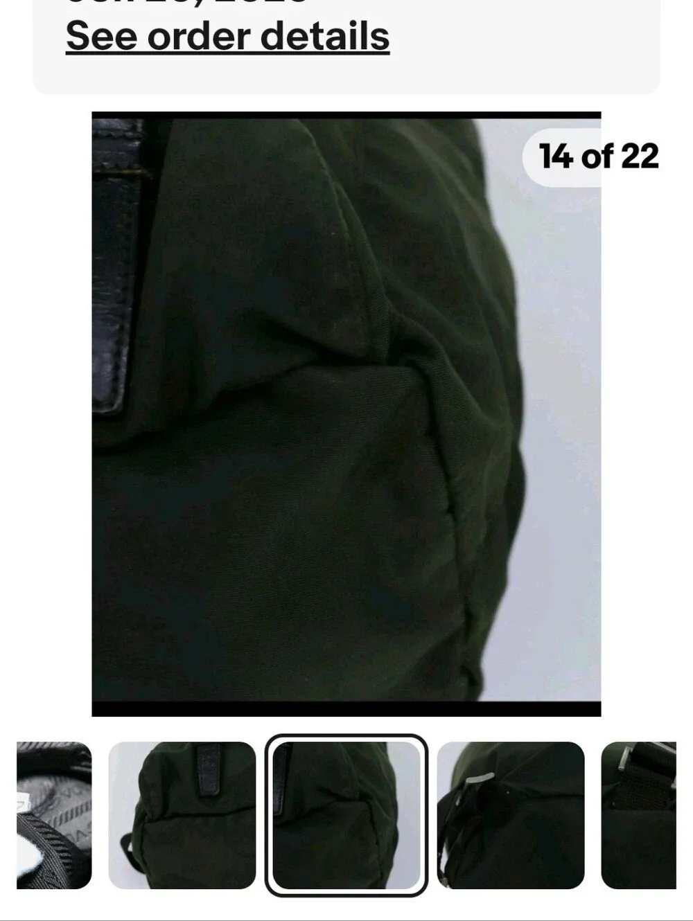 Prada Olive Green Khaki Nylon Backpack - Luxury Men’s/ Womens Bag Hp 🔥🔥🔥🔥